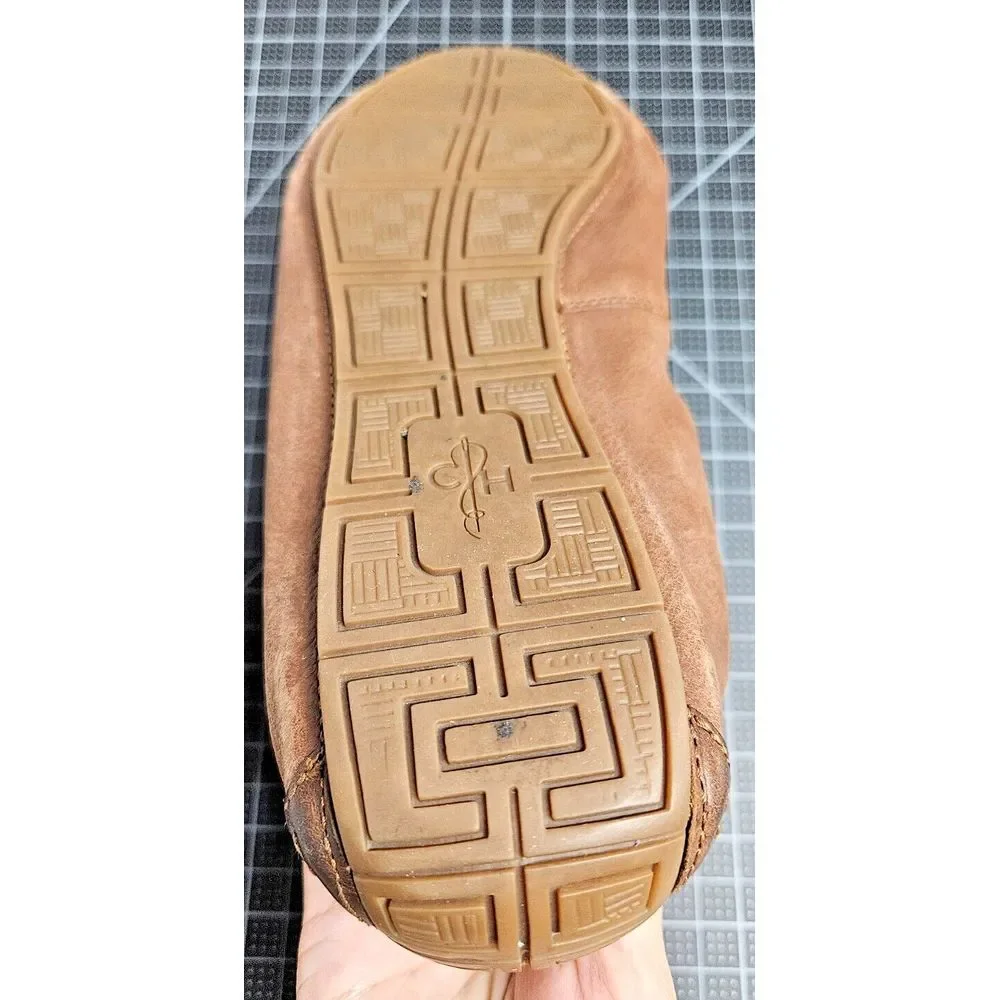COLE HAAN Somerset link bit‎ loafers brown leather men 11M
